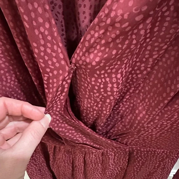 PAIGE Above the knee v neck dress - Picture 6 of 9